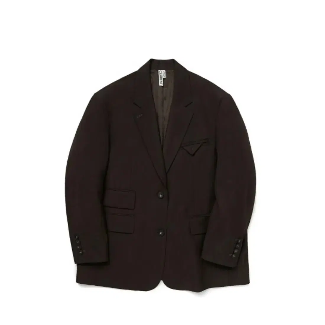 커렌트 자켓 DADDY SINGLE BLAZER KA [BROWN]