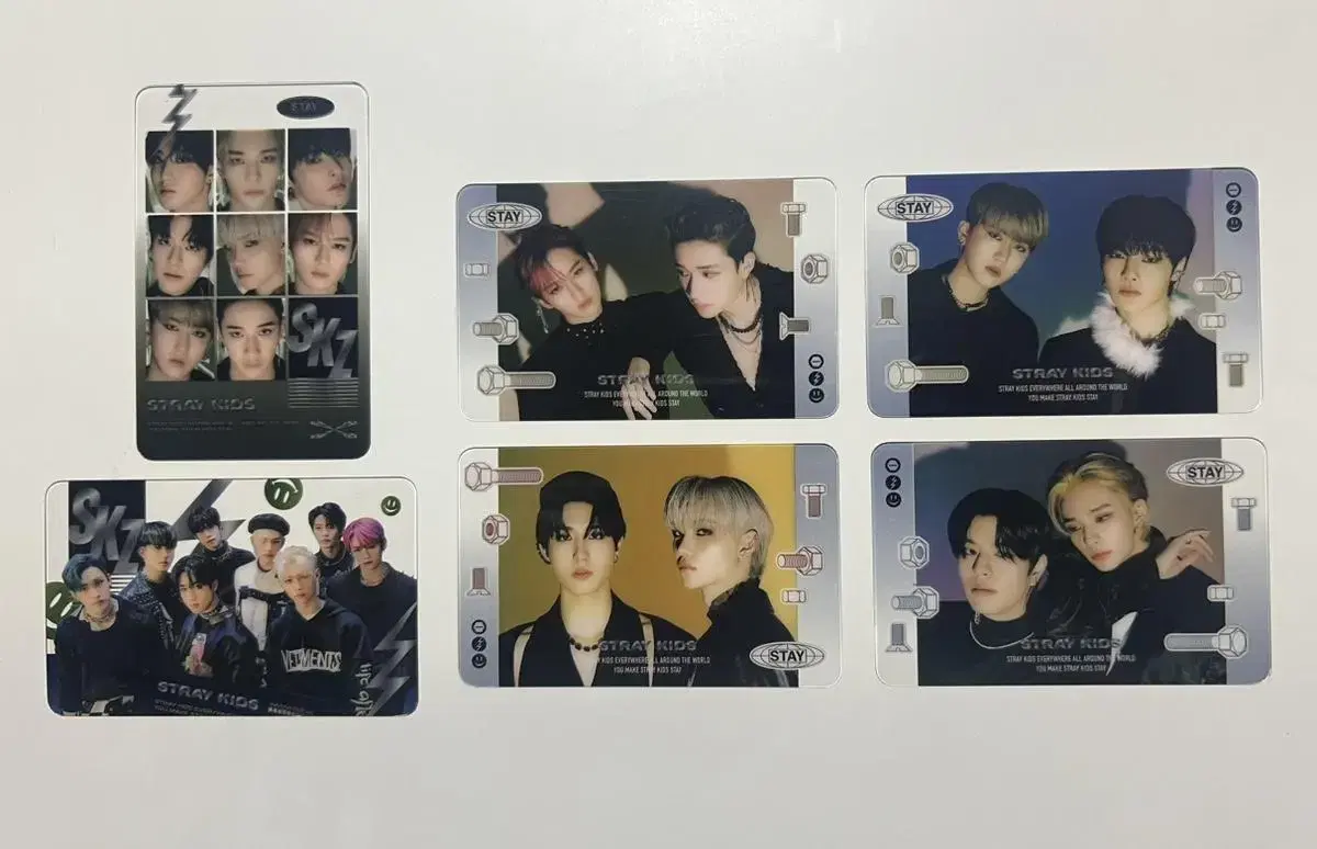 Straykids Ordinary Unit Transparent Photocards in Bulk