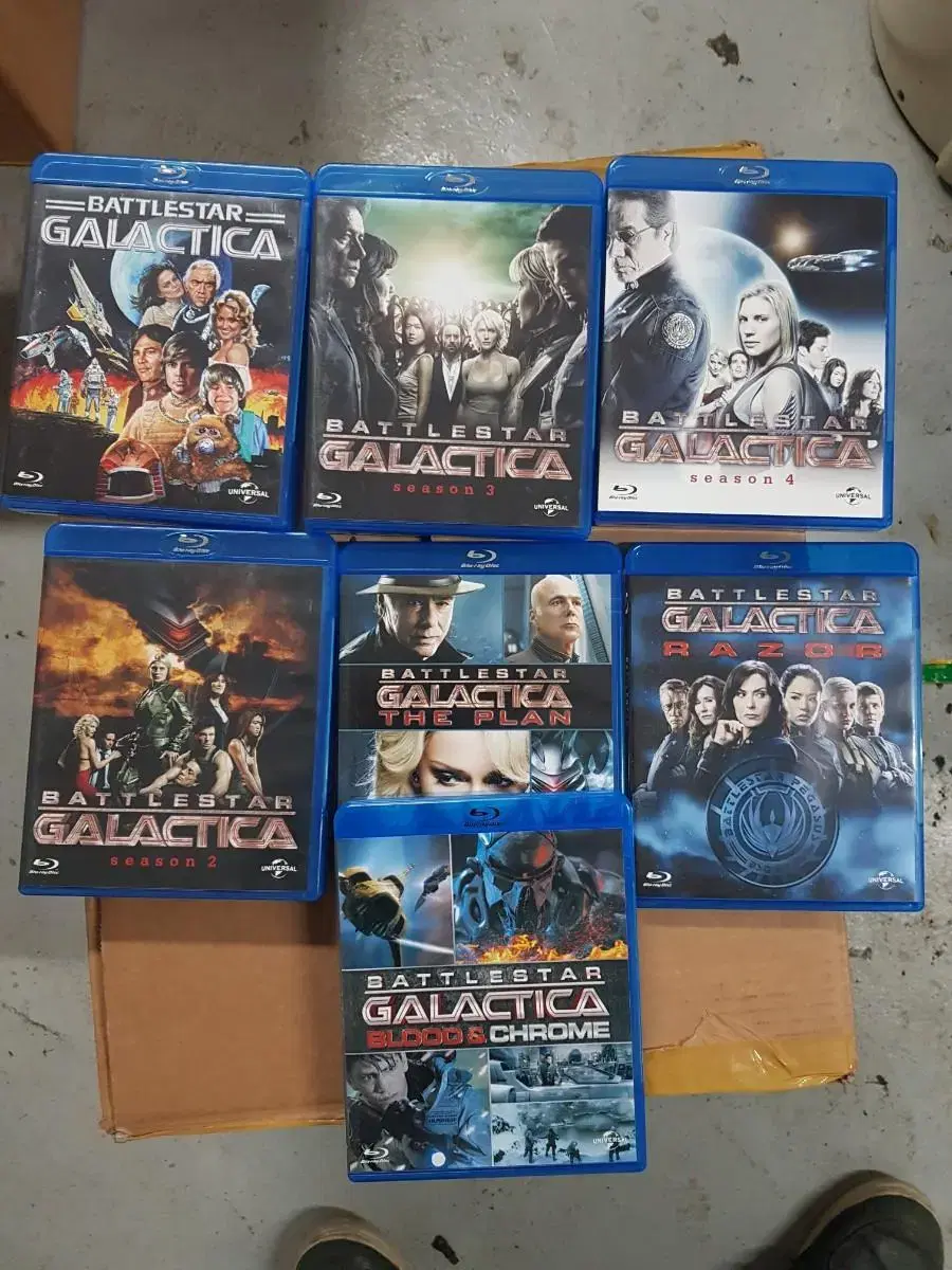 battlestar galactica bluray set first edition