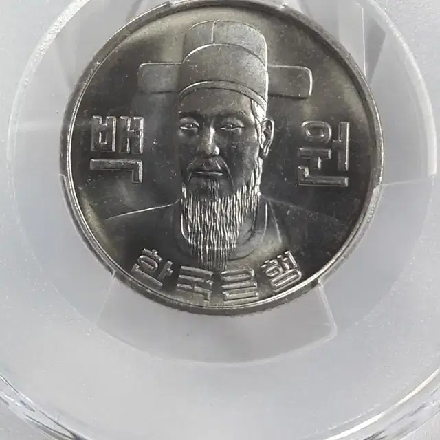 1978년 한국은행 100원 PCGS MS66 미사용 주화