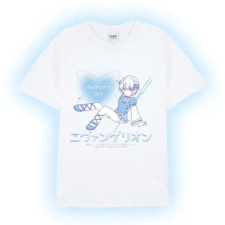 Evangelion Ayanami lay T-shirt