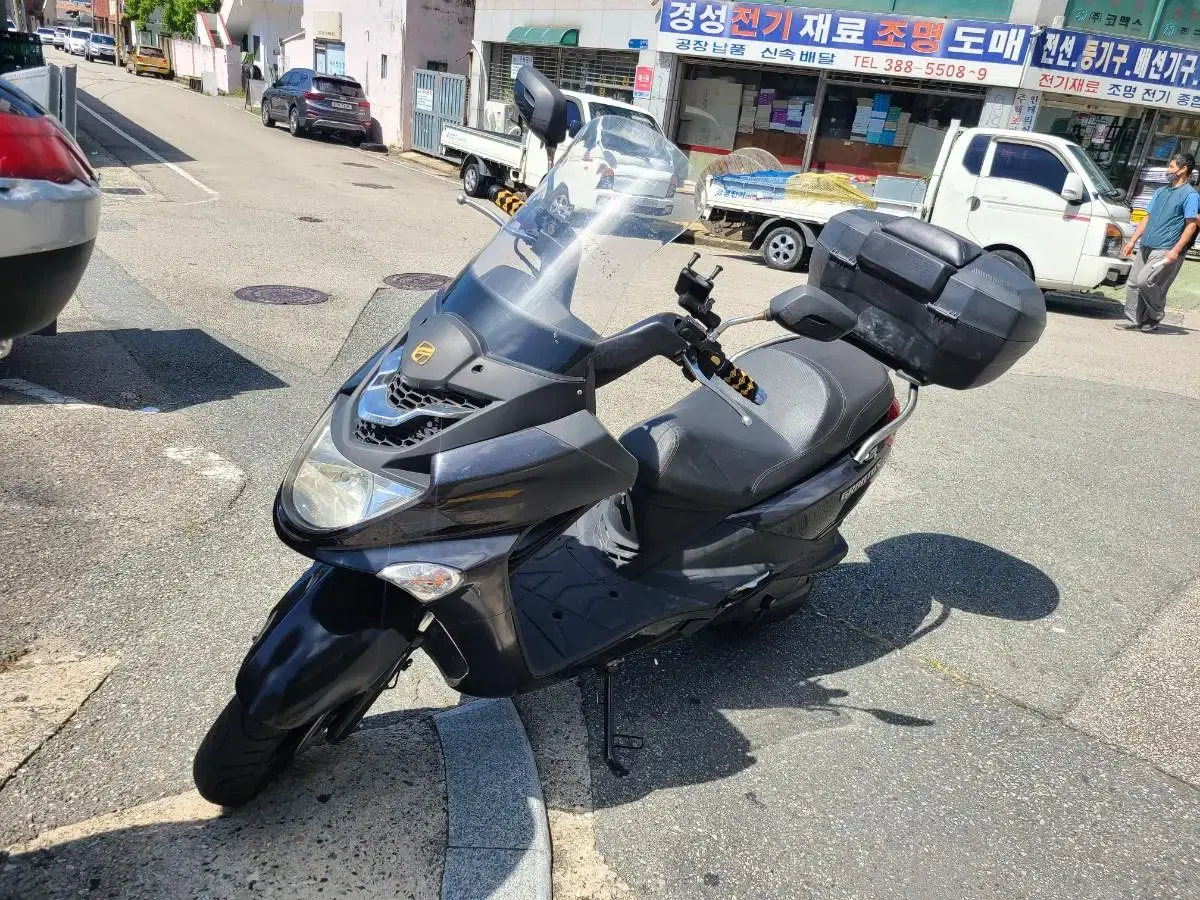 그란투스125cc 오토바이 빅스쿠터 판매