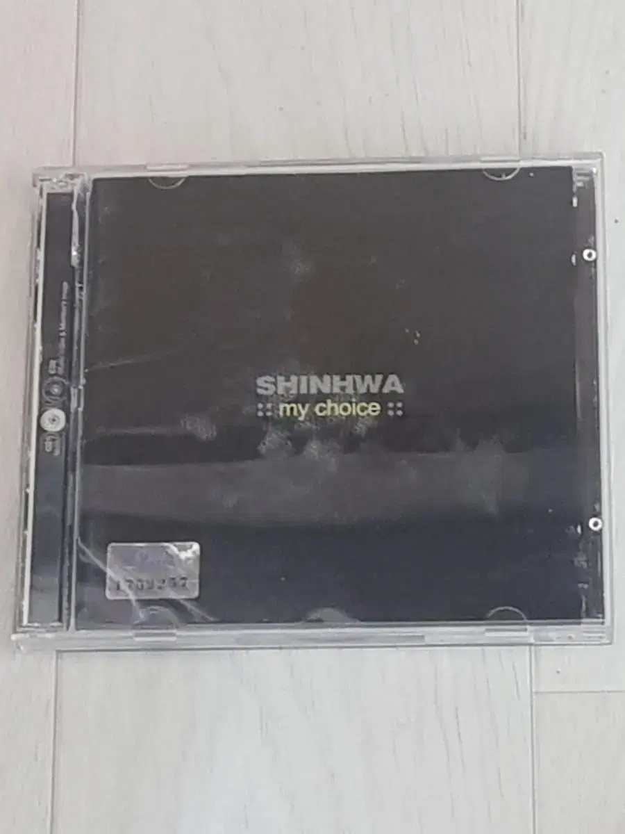 Shinhwa 신화  My Choice 2002년 가요cd 가요씨디