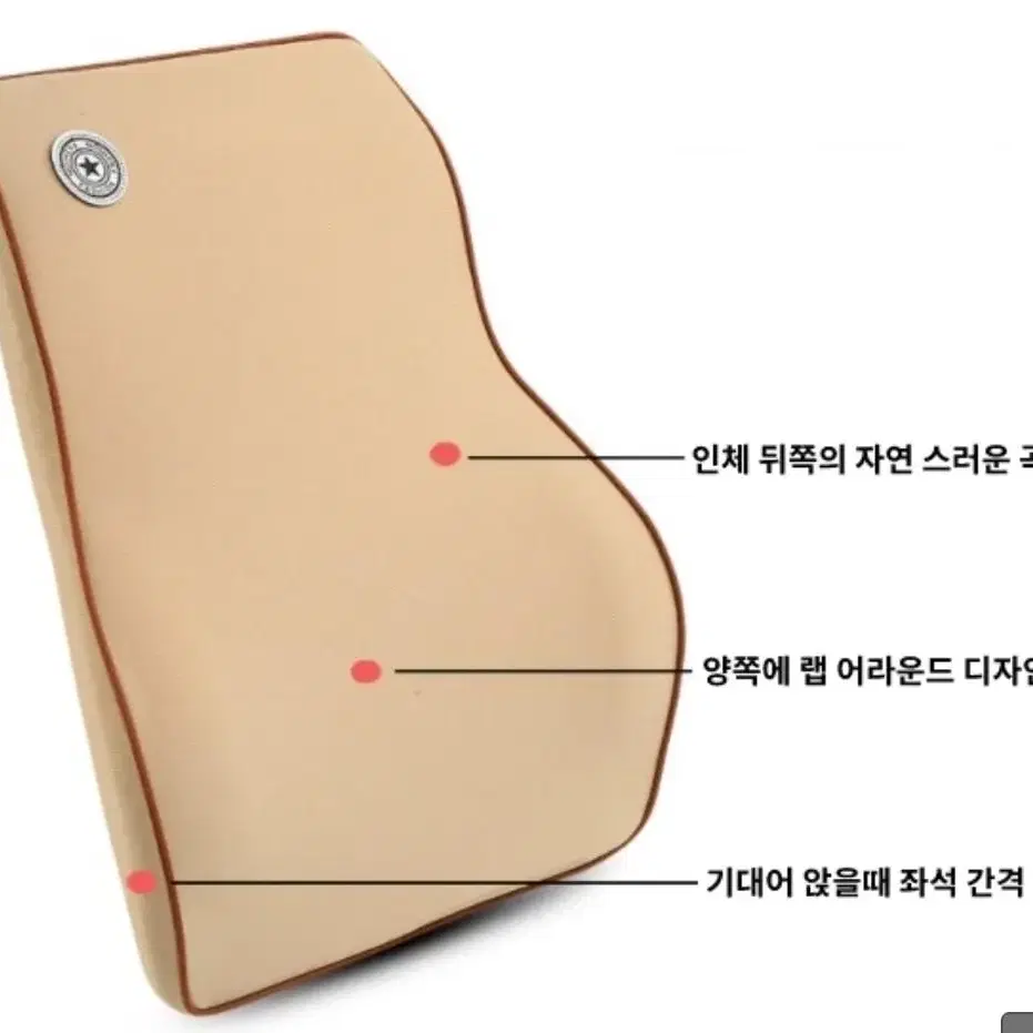 차량용과 의자 등받이 목쿠션 세트