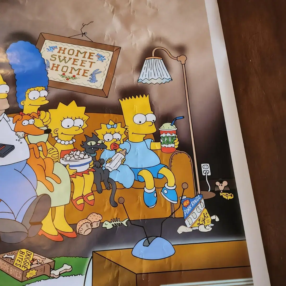 심슨 오리지널 포스터 SIMPSONS POSTER 1998