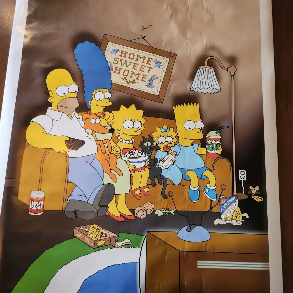 심슨 오리지널 포스터 SIMPSONS POSTER 1998