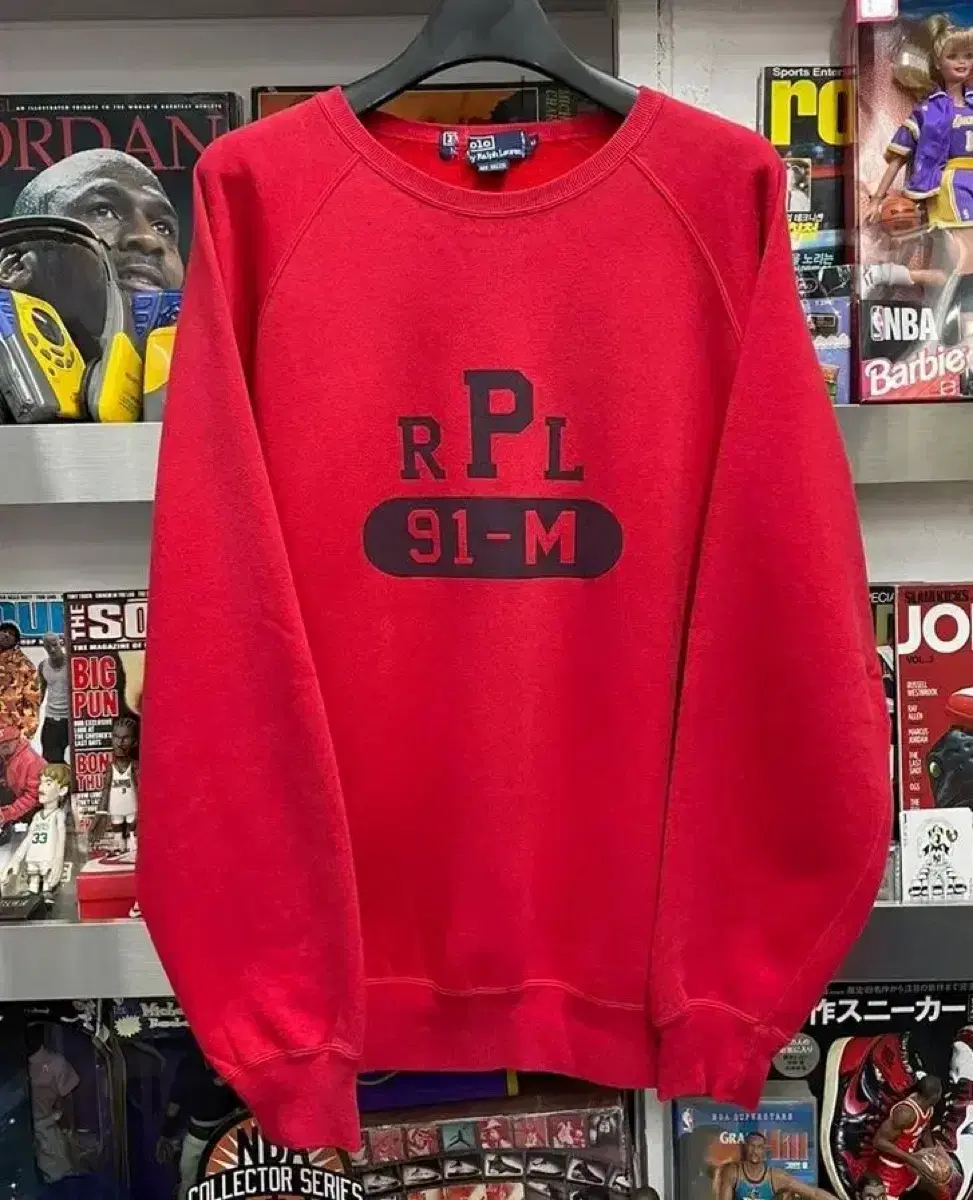 90s polo RPL91-M polo vintage sweatshirt