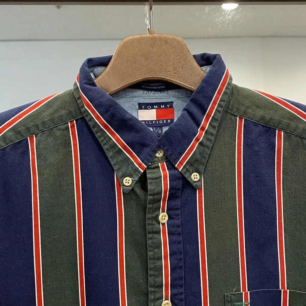 tommy hilfiger 타미힐피거 스트라이프 셔츠