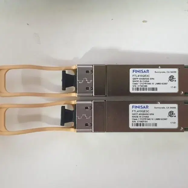 Finisar QSFP+ 40G 광모듈 - FTL410QE3C 지빅