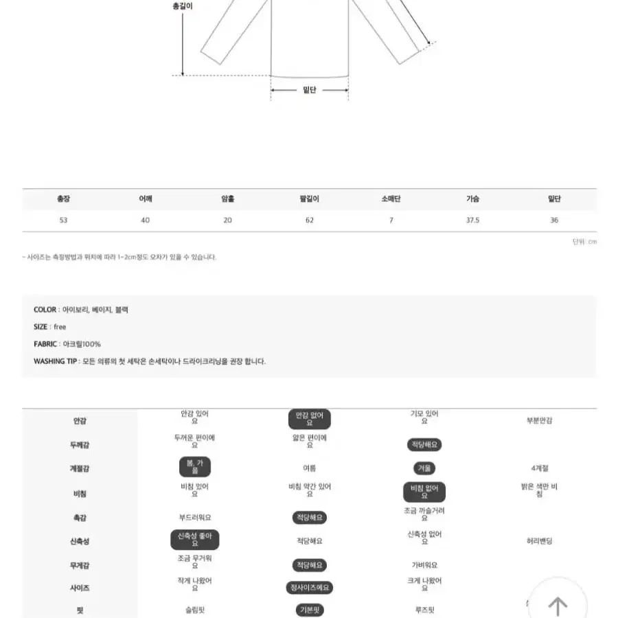 세컨드세컨 블랙니트