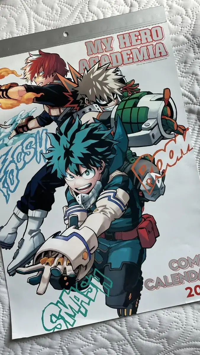 My Hero Academia Calendar