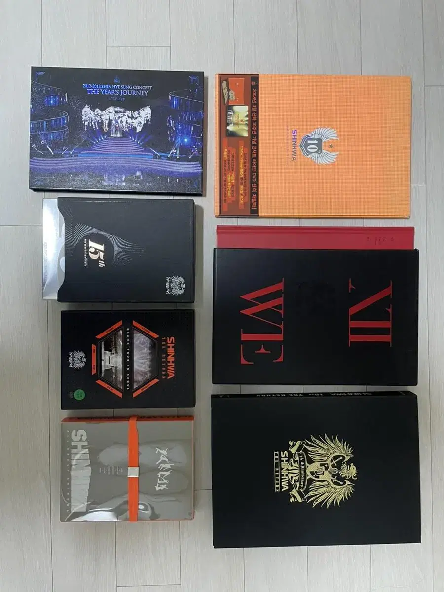 신화 앨범 DVD 정리