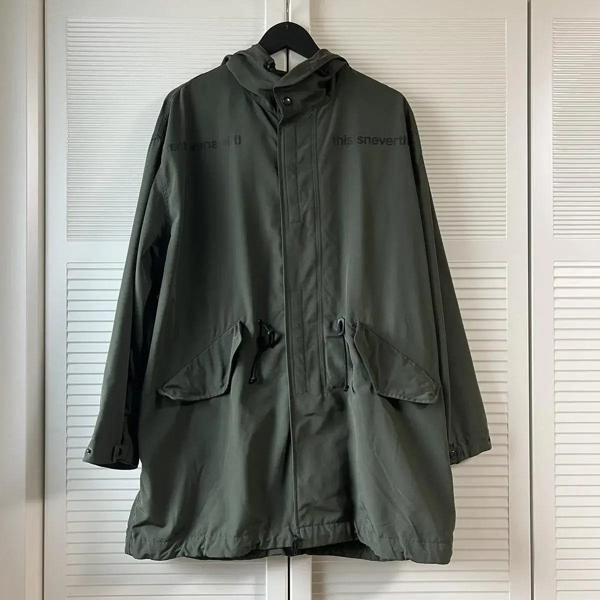 thisisneverthat MI-Logo M51 Parka Olive