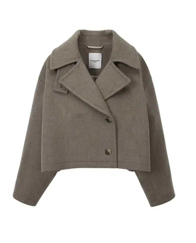 Le17september wide collar short coat