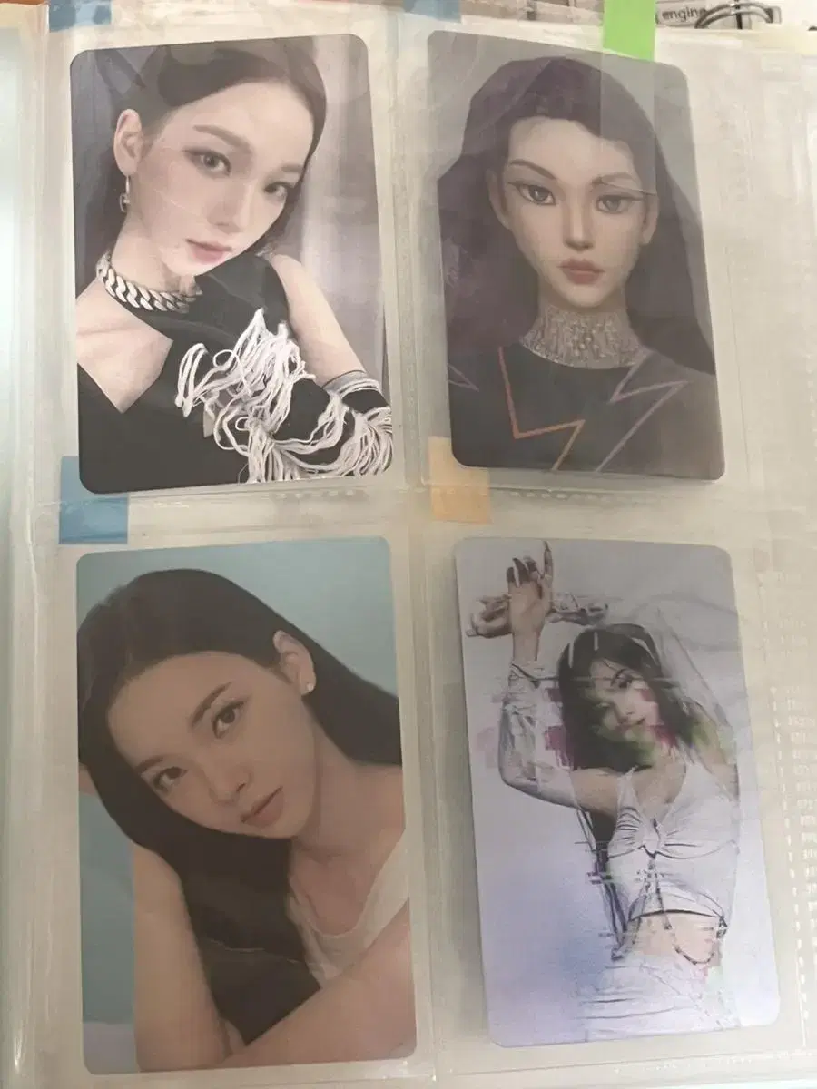 aespa official goods photocard bulk karina giselle winter ningning