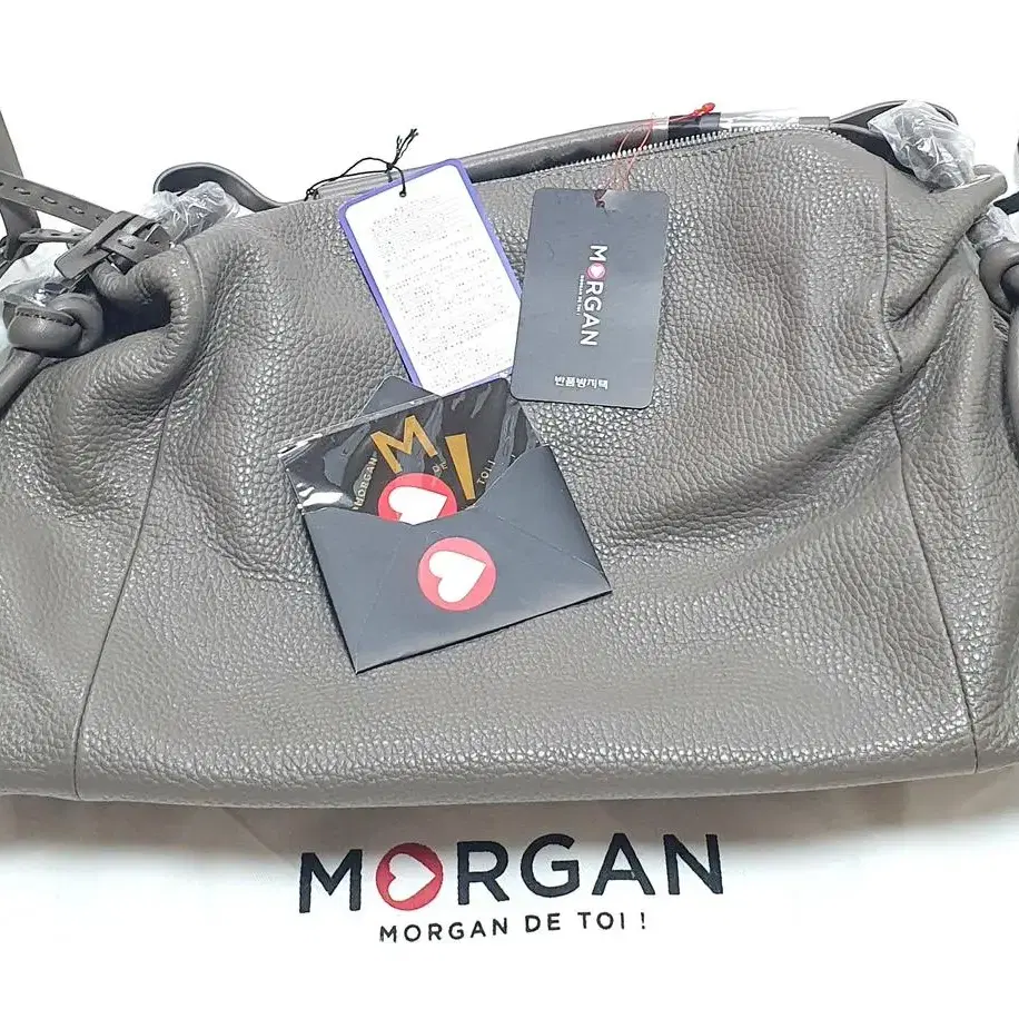 MORGAN 천연가죽 토트&숄더백