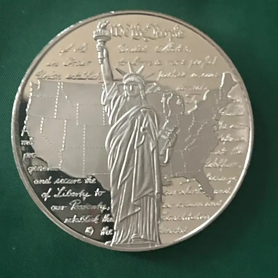 2004년 US map (silver&Gold quarter)54g,