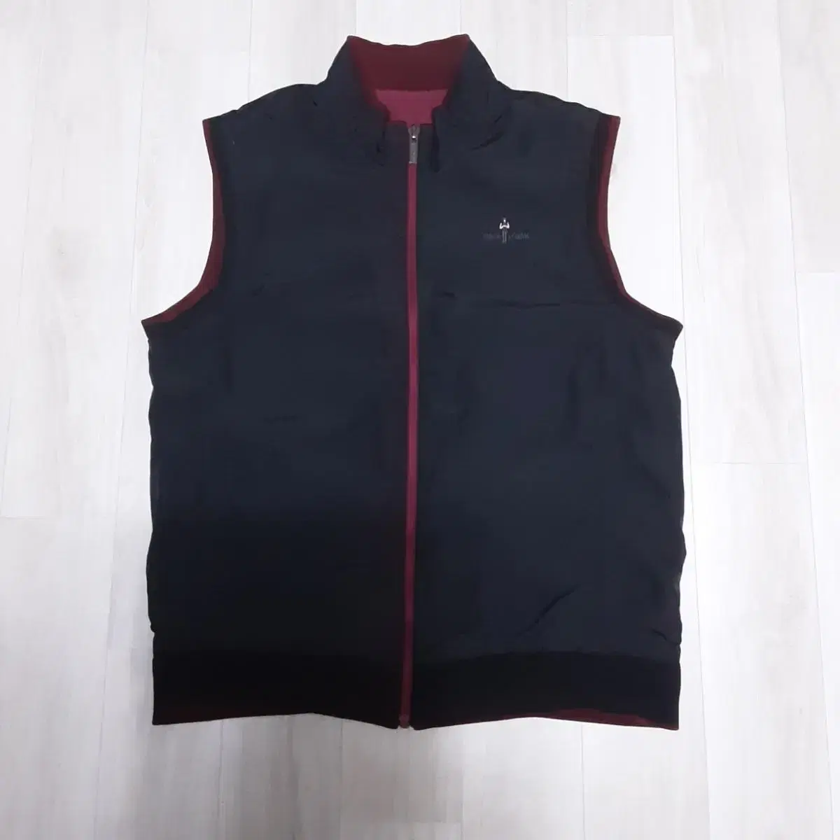 Biem.L.Fdlkk Reversible wool blend vest, vest 100