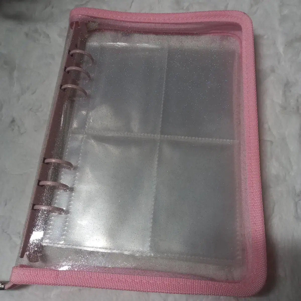 Pink zipper binders for sale