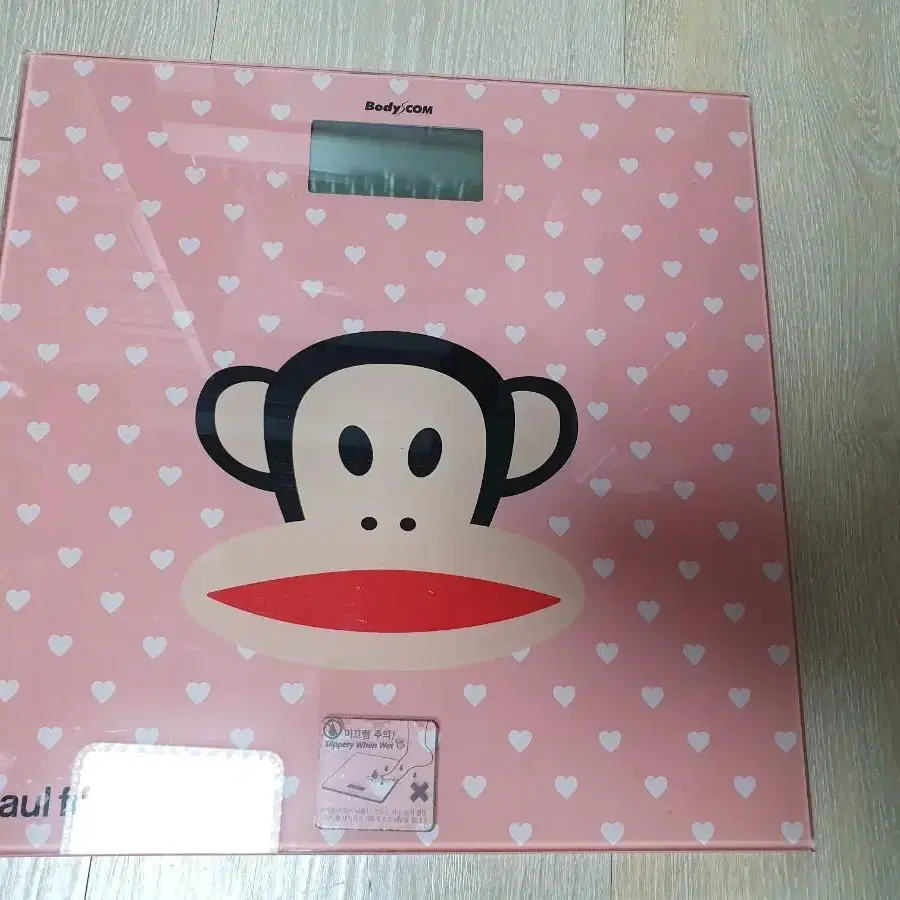 정품 PAUL FRANK 체중계 폴프랭크체중계 예쁜체중계 분홍색체중계 명