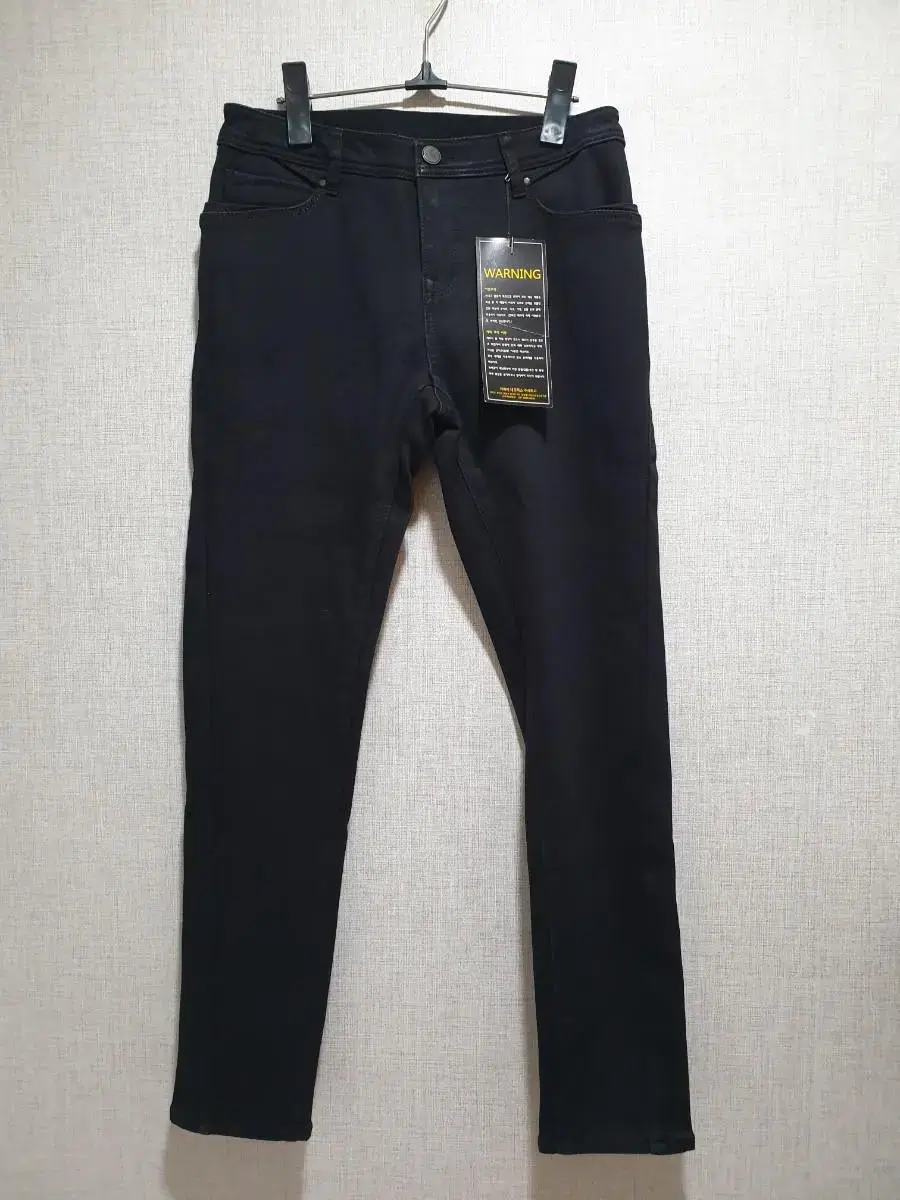 New Arrival) Hidden Banding Brushed Spandex Black Skinny Cotton Jeans,Stretchy Hidden Banding Comfortable