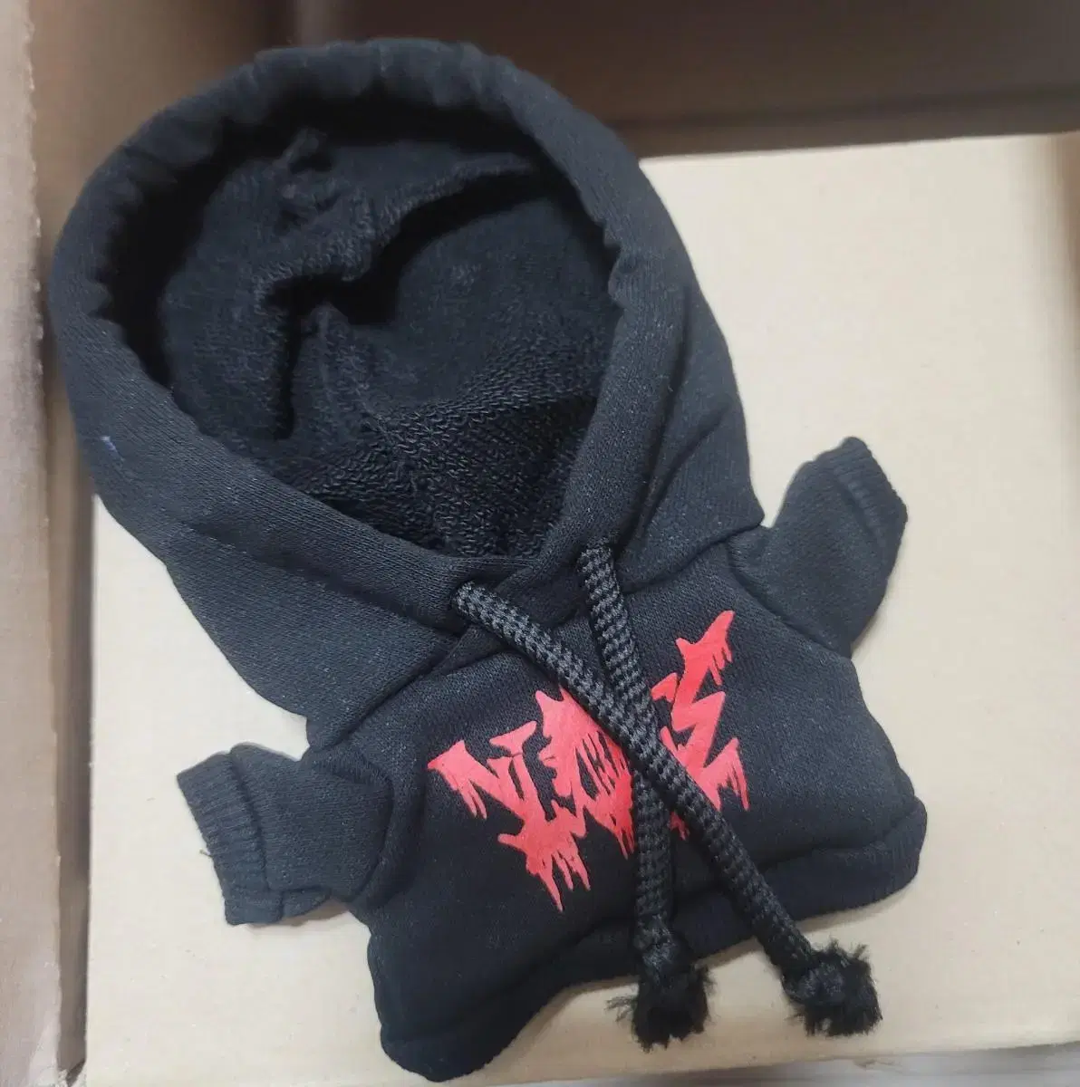 Somyi Doll Clothes 20cm Black Hoodie