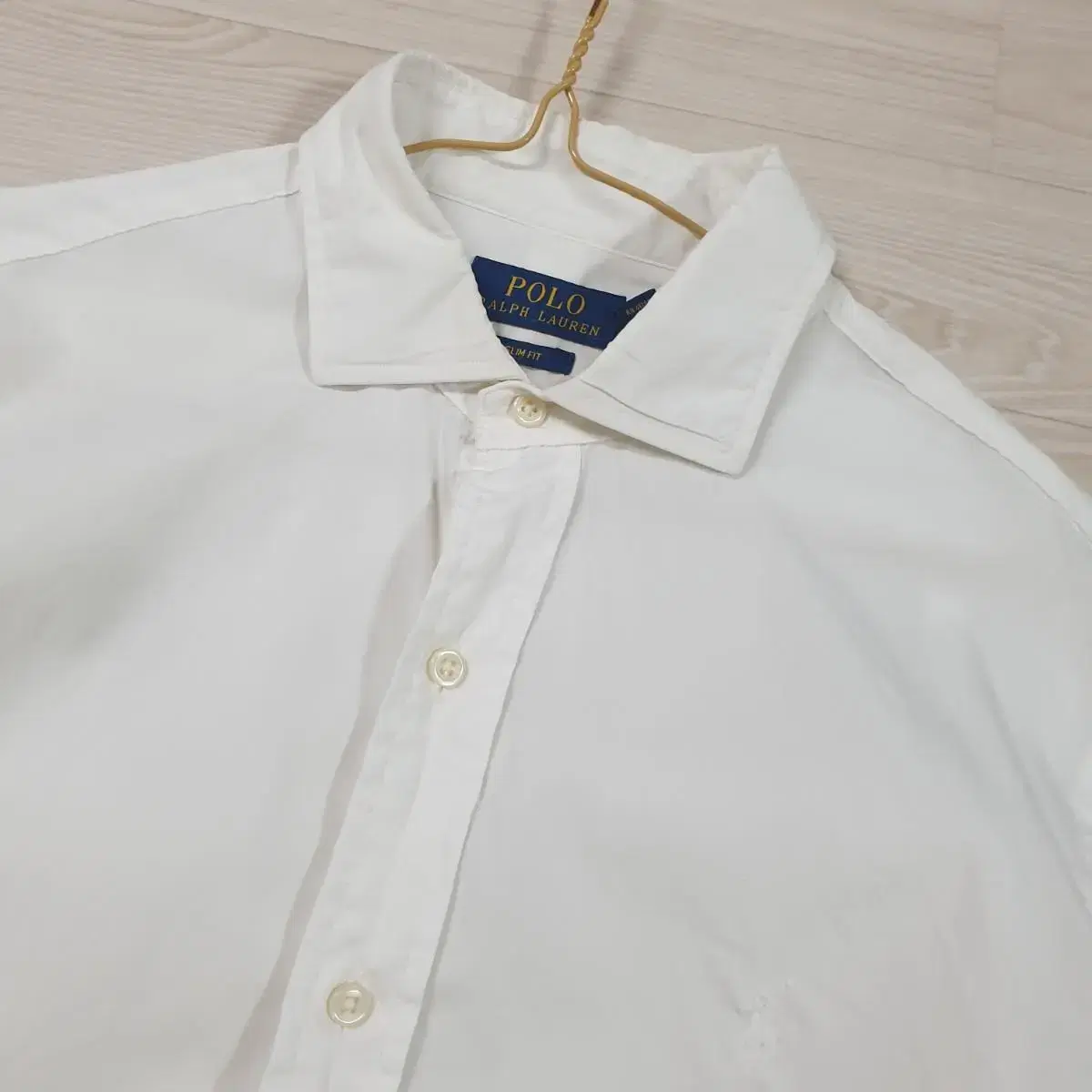 Polo Ralph Lauren _ 100% cotton _ Solid shirt (WS)