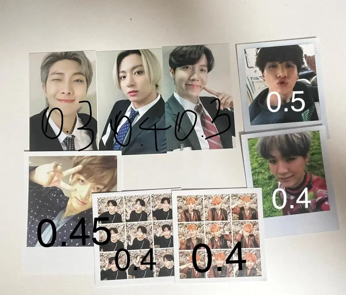 bts bts merchandise sell photocardpostcardamikitHwayangyeonhwa