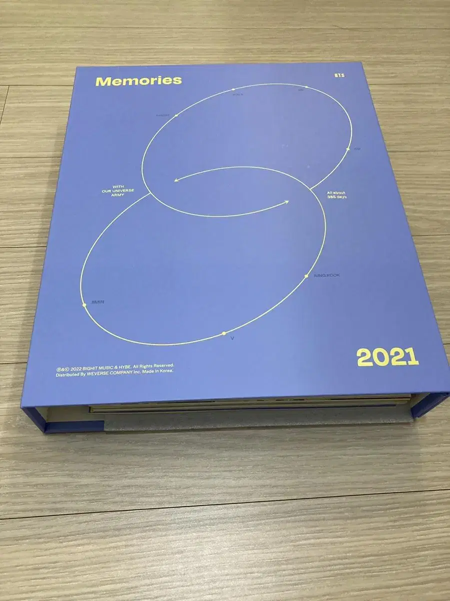 방탄 2021 메모리즈