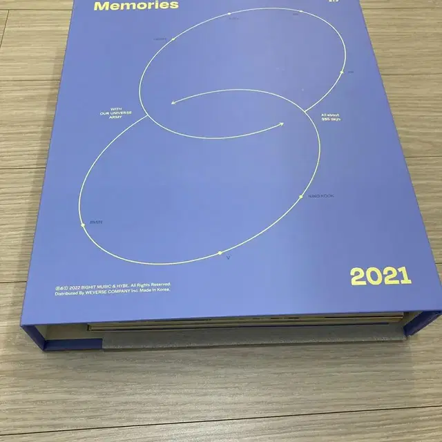 방탄 2021 메모리즈