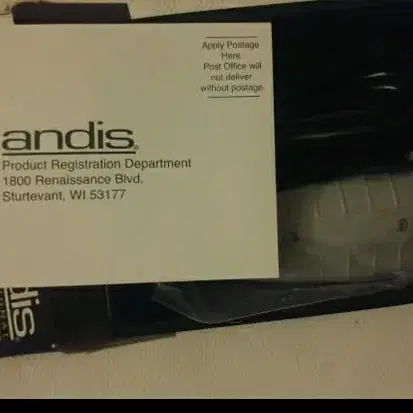 미사용 새상품 전문가용 Andis Hair  Clipper set