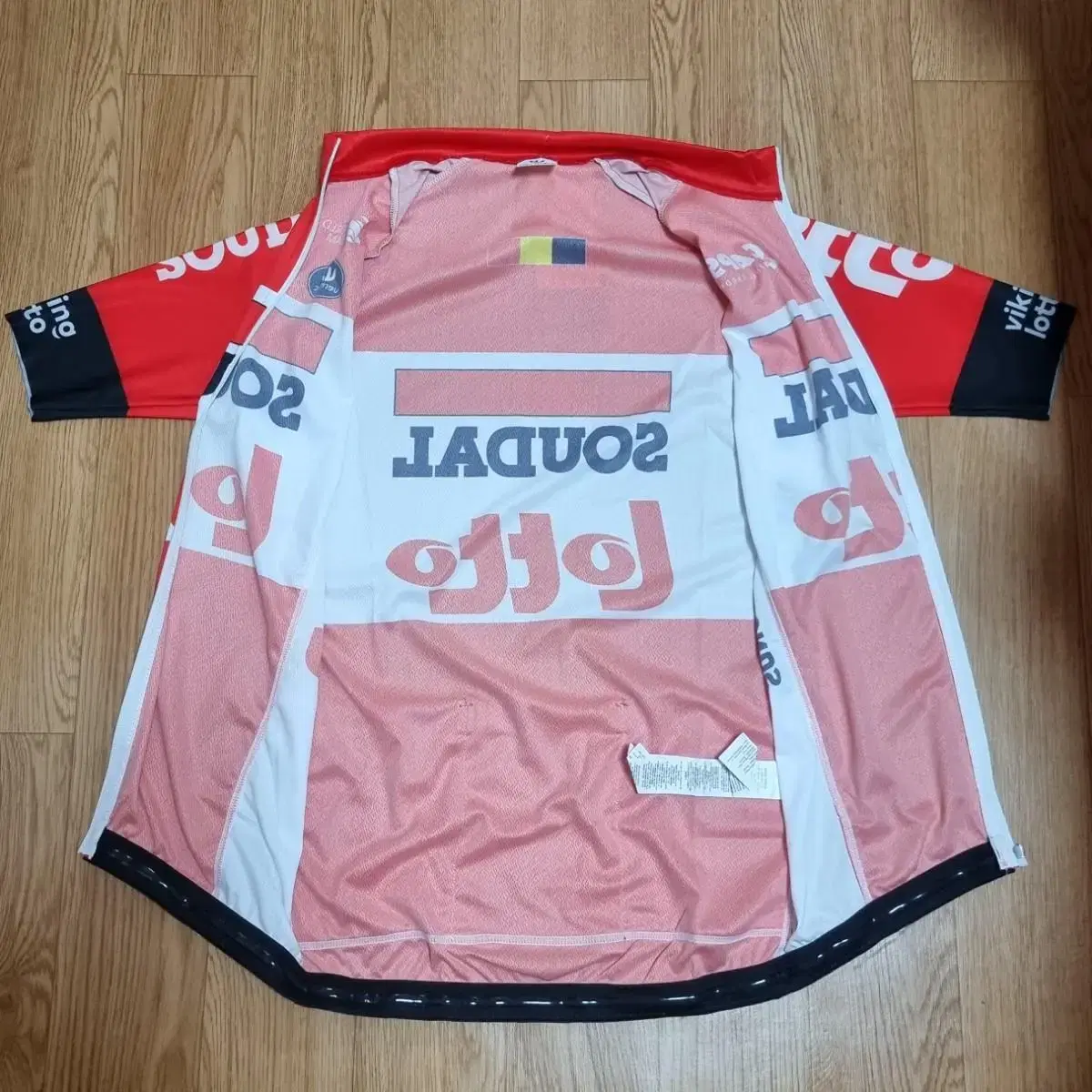 (S) 미사용 2022 Lotto Soudal 져지 + 장갑