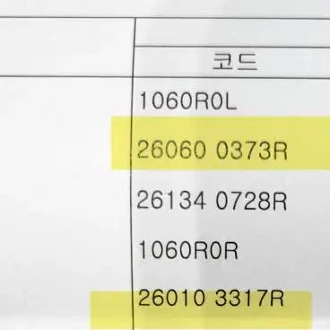 르노 클리오 할로겐 헤드램프(헤드라이트) 운전석, 조수석  세트