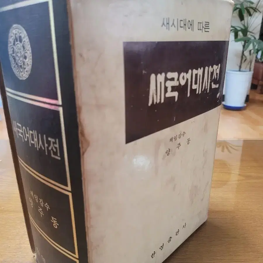 양주동 새국어대사전 1975년 국어사전