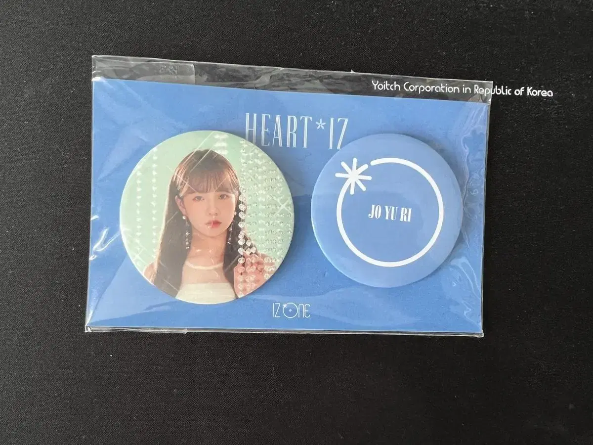 IZ*ONE yuri popup store Badges