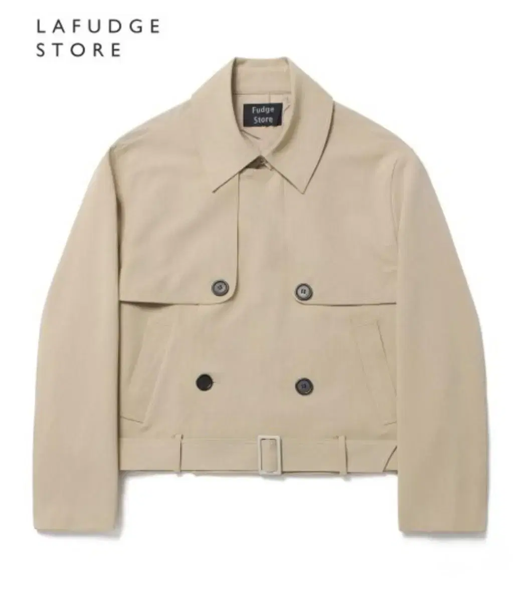 Ruffage Store Rugged Trench Jacket