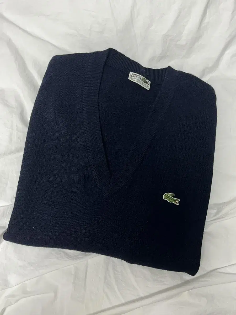 Lacoste V-neck knit