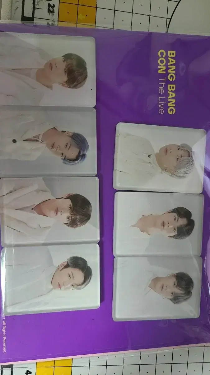 Wonga Iha, sealed ) bangtan Bang Bang Kon Bangtan Concert Goods Photo Magnet Set