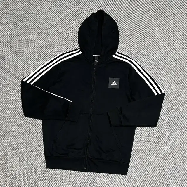 [ S ] adidas 아디다스 트랙 면 후드집업 자켓