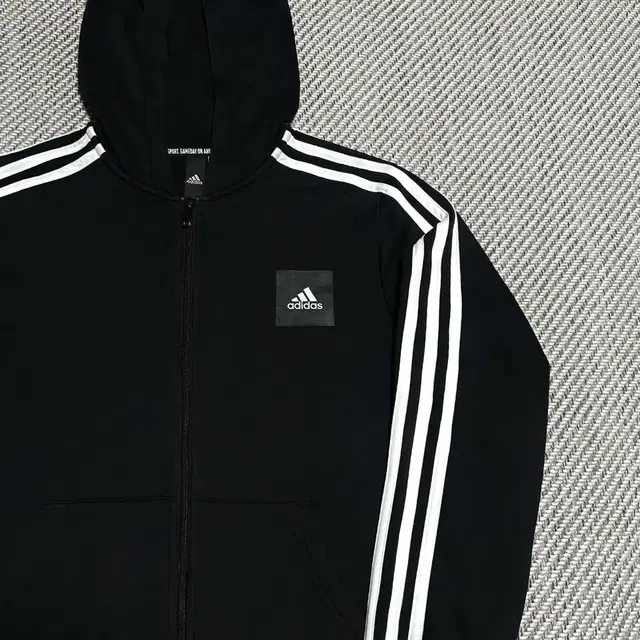 [ S ] adidas 아디다스 트랙 면 후드집업 자켓