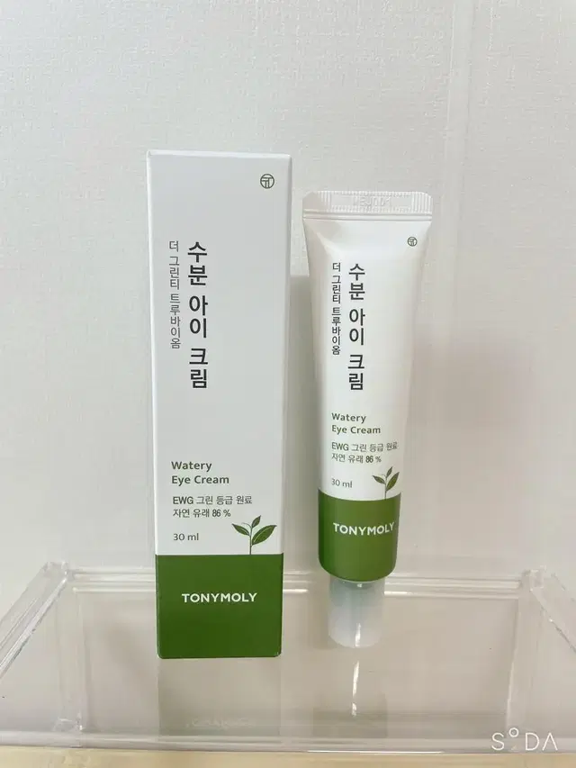 (새상품)토니모리 더 그린티 트루바이옴 수분 아이크림30ml