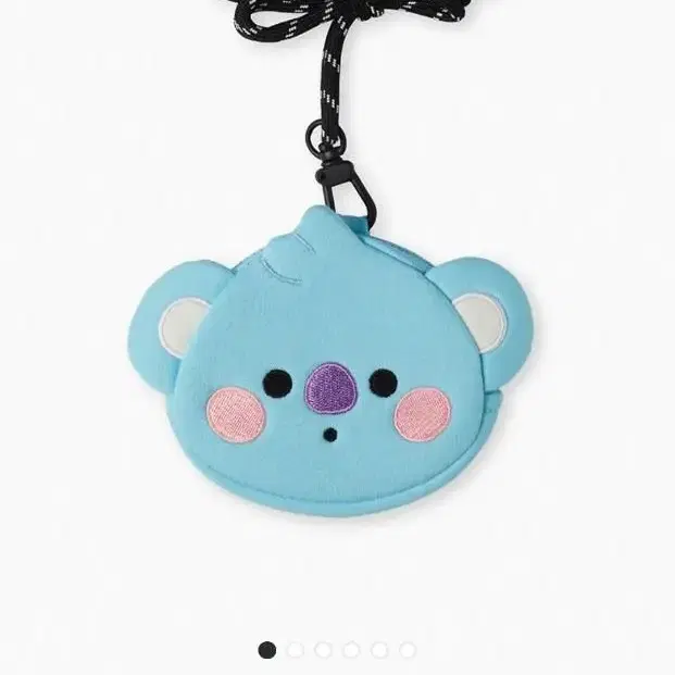 새상품)BT21 코야 KOYA BABY 스트랩 얼굴 파우치 세트를 팝니다