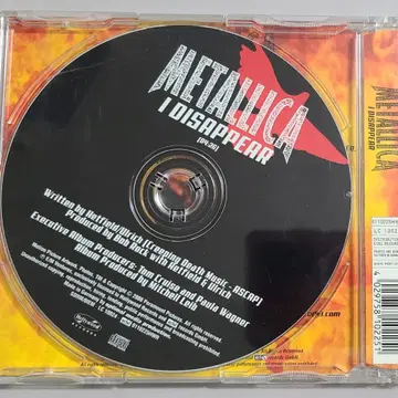 I disappear de Metallica, CD single con dom88 - Ref:118976646