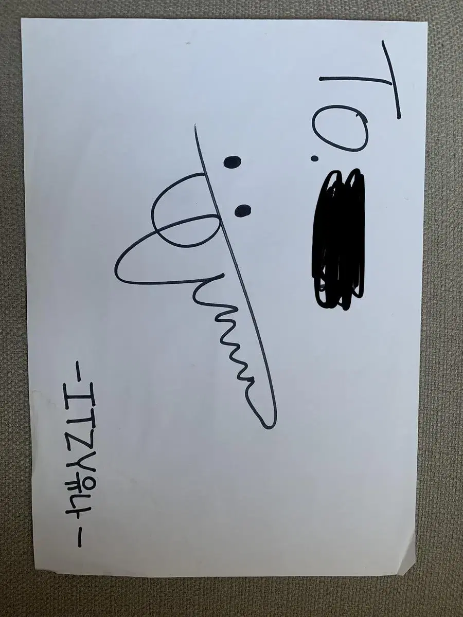 Itzy yuna Signed by