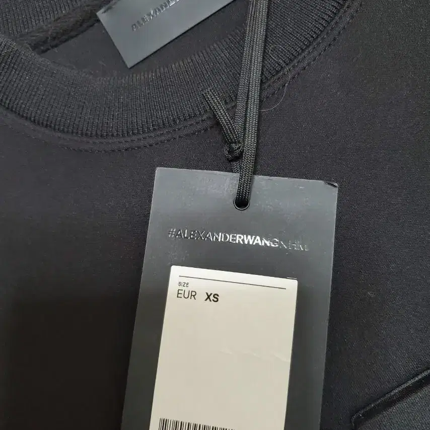 알렉산더왕 h&m 콜라보 크롭탑 맨투맨 티셔츠 xs