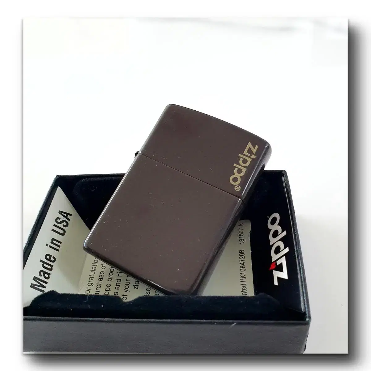 49180ZL ZIPPO LOGO 정품 미개봉 새 지포라이터