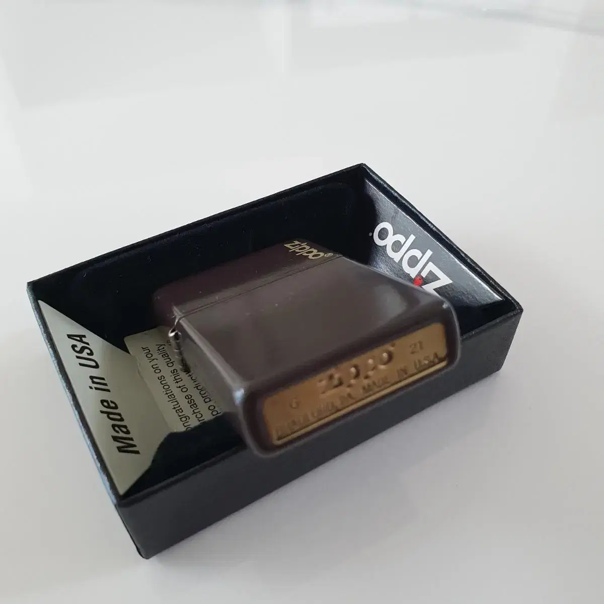 49180ZL ZIPPO LOGO 정품 미개봉 새 지포라이터