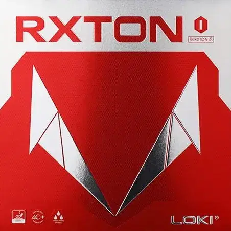 가성비 짱! 왕하오 LOKI RXTON1 탁구러버 2장