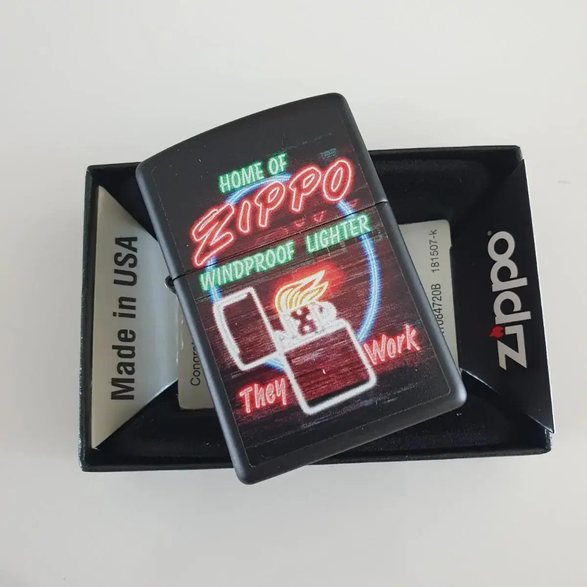 48455 ZIPPO DESIGN 정품 미개봉 새 지포라이터