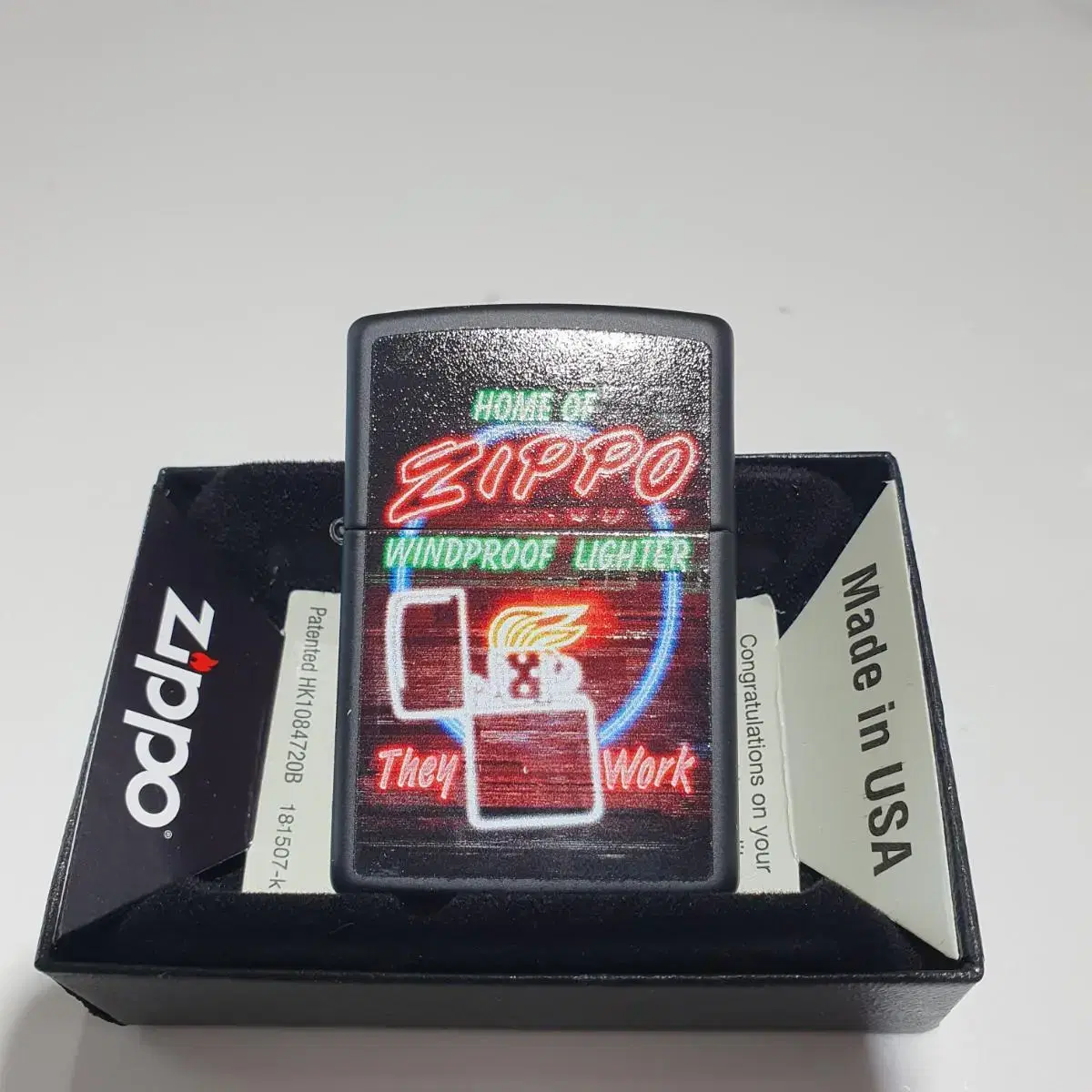 48455 ZIPPO DESIGN 정품 미개봉 새 지포라이터